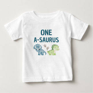 T-shirt Pour Bébé T-shirt bébé à un saurus
