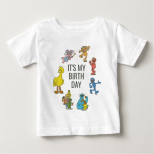 T-shirt Pour Bébé T-Shirt Bébé Anniversaire avec Personnages Vintage
