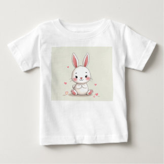 T-shirt Pour Bébé t-shirt bébé avec illustration de lapin