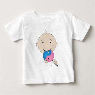 T-shirt Pour Bébé T-shirt - bébé avec la lucette de yang de yin