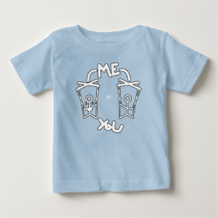 T-shirt Pour Bébé T-shirt bébé blague dynamique enfants contre paren