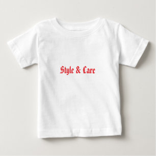 T-shirt Pour Bébé T-shirt Bébé blanc personnalisé fin Jersey