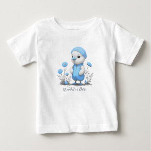 T-shirt Pour Bébé T-Shirt Bébé Canard Bleu