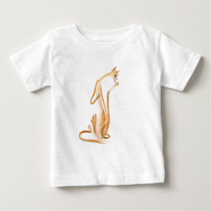 T-shirt Pour Bébé T-shirt bébé chat drôle