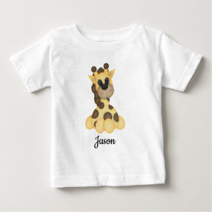 T-shirt Pour Bébé T-shirt bébé de la girafe de jouets