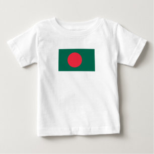 T-shirt Pour Bébé T-Shirt Bébé Drapeau Patriotique Bangladais