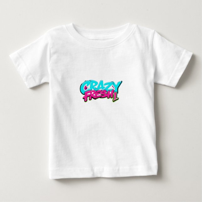 T-shirt Pour Bébé T-shirt bébé élégant et fou (Devant)