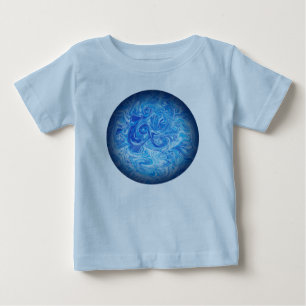 T-shirt Pour Bébé T-Shirt bébé en jersey fin Calm Tide Ocean World K