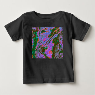 T-shirt Pour Bébé T-shirt bébé en marbre aigre
