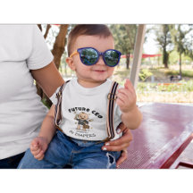 T-shirt bébé futur PDG drôle tenue bébé affaires