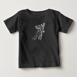 T-shirt Pour Bébé T-shirt bébé girafe bébé
