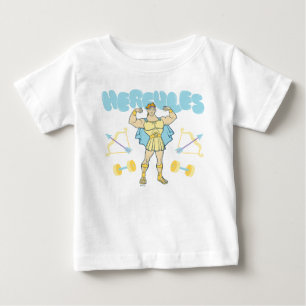 T-shirt Pour Bébé T-shirt bébé Hercules Flèches et haltères Flex