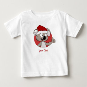 T-shirt Pour Bébé T-shirt bébé koala de Noël