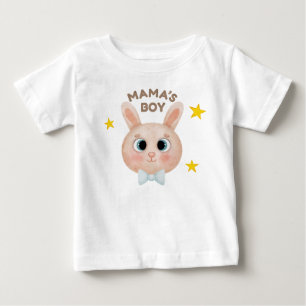 T-shirt Pour Bébé T-shirt bébé lapin garçon mignon Maman chéri, Ador