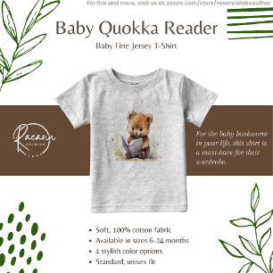 T-shirt Pour Bébé T-shirt bébé lecteur de Quokka Baby