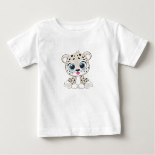 T-shirt Pour Bébé T-shirt bébé léopard mignon