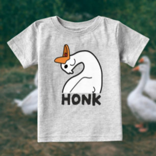 T-shirt Pour Bébé T-shirt bébé Oie Drôle