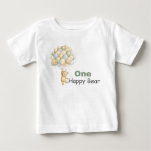 T-shirt Pour Bébé T-Shirt Bébé Ours Heureux