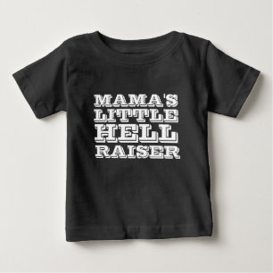 T-SHIRT POUR BÉBÉ T-SHIRT BÉBÉ PETIT DIABLE DE MAMAN