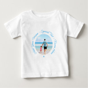 T-shirt Pour Bébé T-Shirt Bébé Photo Personnalisée Texte