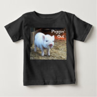 T-shirt bébé Piggin' Out Farm Life