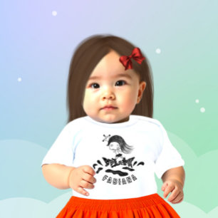 T-shirt Pour Bébé T-Shirt bébé princesse en course