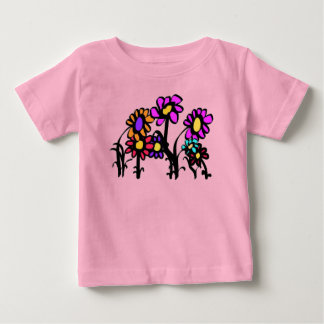 T-shirt Pour Bébé T-Shirt Bébé Unisexe Fleurs