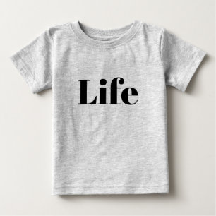 T-shirt Pour Bébé T-shirt bébé vie