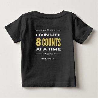 T-shirt Pour Bébé T-shirt bébé "Vivre la vie 8 temps à la fois"