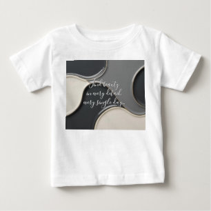 T-shirt Pour Bébé T-shirt classique bébé en graphisme élégant