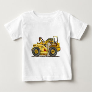 T-shirt Pour Bébé T-shirt de bébé de grattoir d'engin de