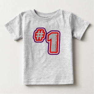 T-shirt Pour Bébé T-shirt de bébé du numéro un