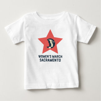 T-shirt Pour Bébé T-shirt de douille du bébé 3/4 de mars Sacramento