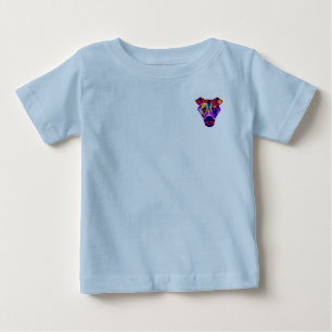 T-shirt Pour Bébé T-shirt de poche bleu bébé de Alexander's Dog