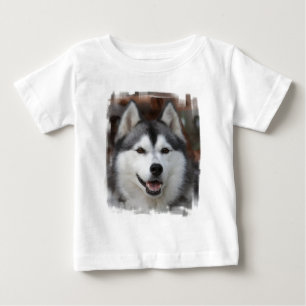 T-shirt Pour Bébé T-shirt enroué de bébé de chien