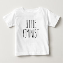 T-shirt petit bébé féministe