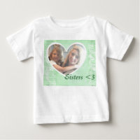 T-Shirt, Photo Insérée en forme de cœur