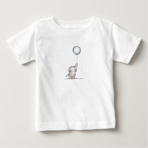T-shirt Pour Bébé T-shirt Vêtements de bébé - Luna et son ballon