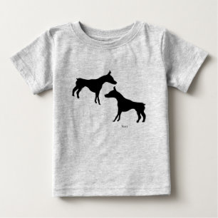 T-shirt Pour Bébé T-Shirt's Doberman