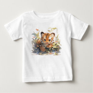 T-shirt Pour Bébé "T-shirts pour bébé tigre, d'une grande adoration