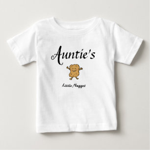 T-shirt Pour Bébé Tante Vêtements bébé Nugget Niece Nephew