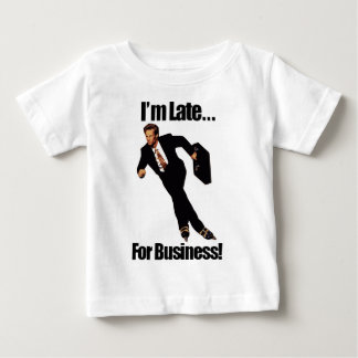T-shirt Pour Bébé Tard pour des affaires faites du roller le