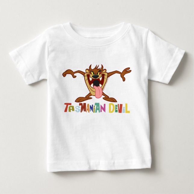 T-shirt Pour Bébé TASMANIAN DEVIL™ Standing (Devant)