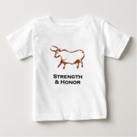 Taureau Force et chemise d'honneur Brown