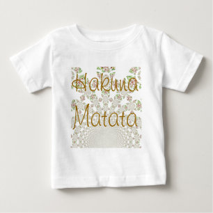 T-shirt Pour Bébé Tee-shirt enfant de Hakuna Matata