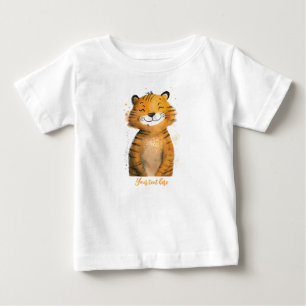T-shirt Pour Bébé Tee tigre de bébé personnalisée