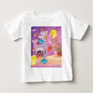 T-shirt Pour Bébé Temps vers Compte-Sous la mer