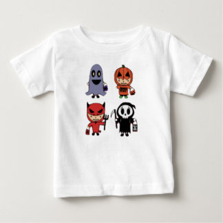 T-shirt Pour Bébé Tête d'Halloween