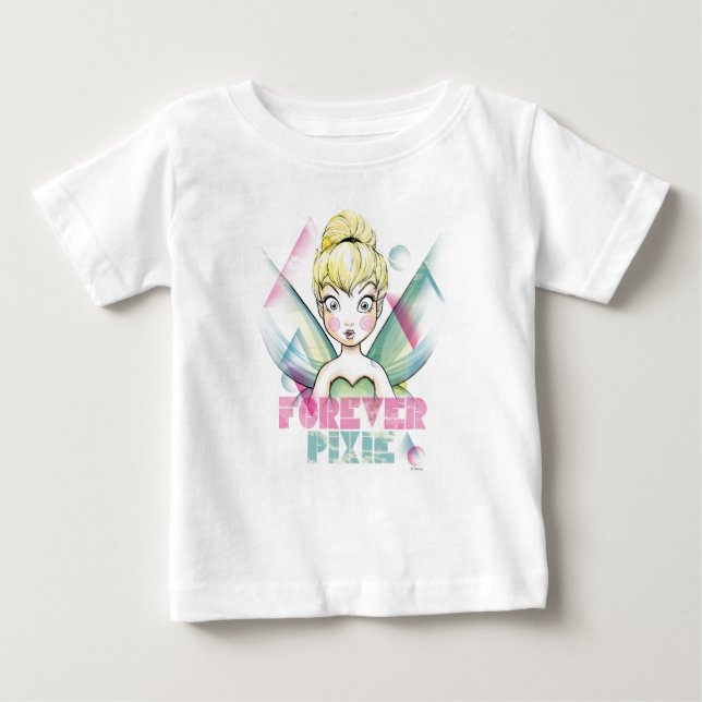 T-shirt Pour Bébé Tinker Bell Forever Pixie (Devant)