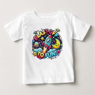 T-shirt Pour Bébé "Tire d'arrêt pour s'amuser Tee"